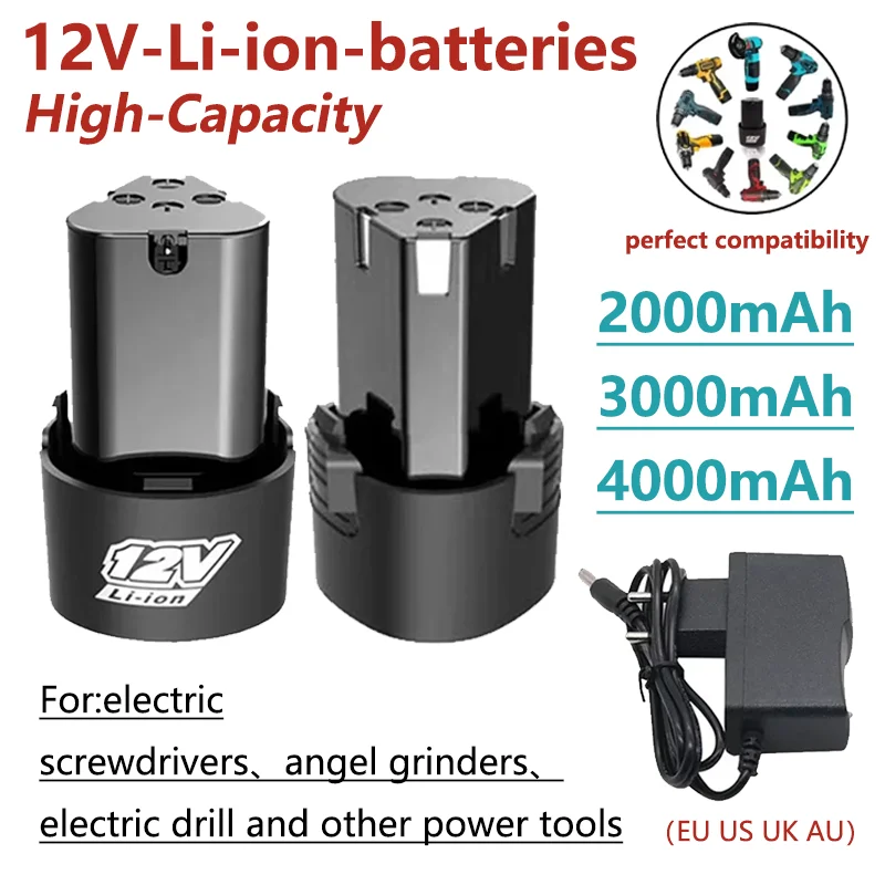 Power Tools Uk - Batterie lithium-ion rechargeable 12V pour tournevis