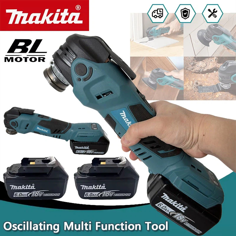Power Tools Woodworking - Outil multifonction oscillant sans balais Makita,