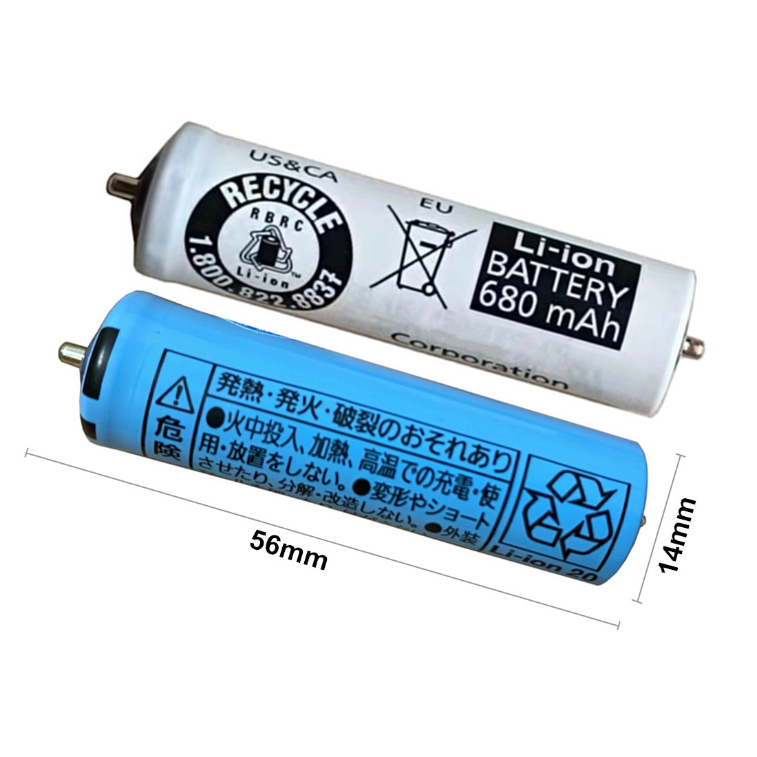 Power Tools Panasonic - Batterie Li-ion 680mAh pour rasoir électrique