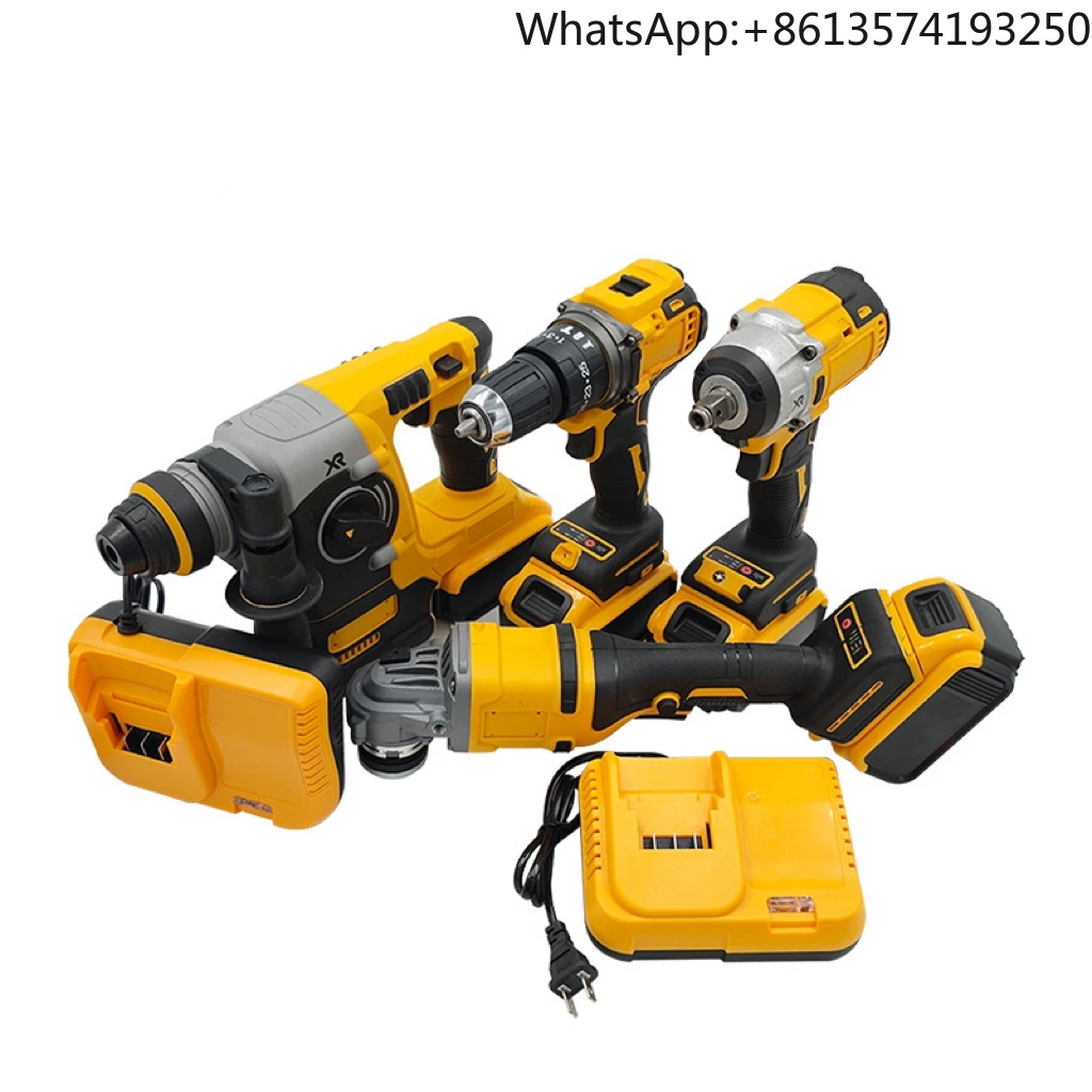 Power Tools Yellow Color - Perceuse à percussion sans fil 18V