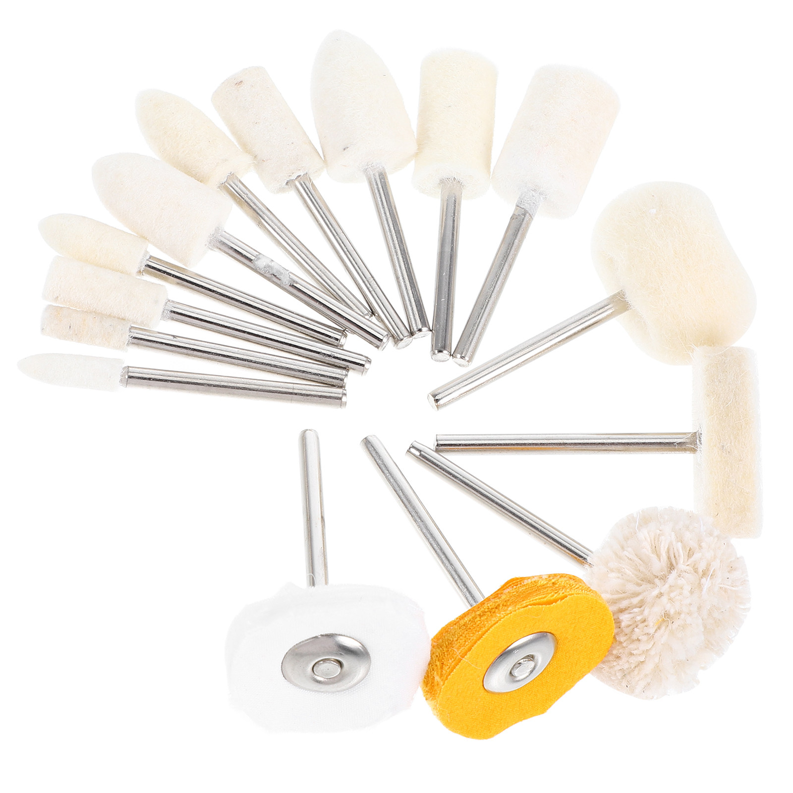 Rotary Tool Kit - 50 mini-disques de polissage et de