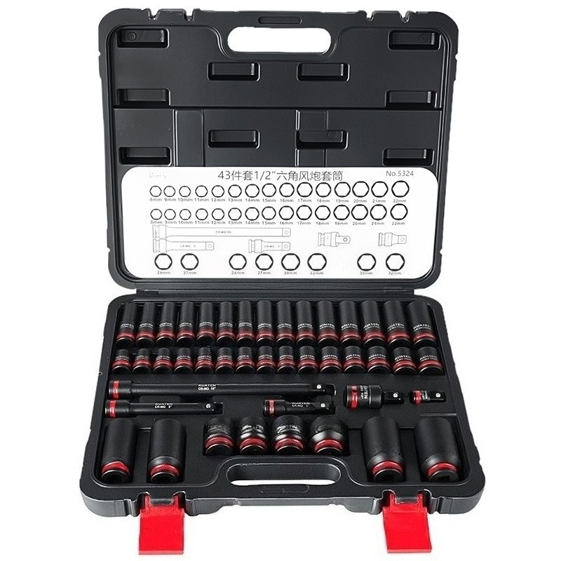 Rotary Tool Kit - Jeu de douilles hexagonales à chocs