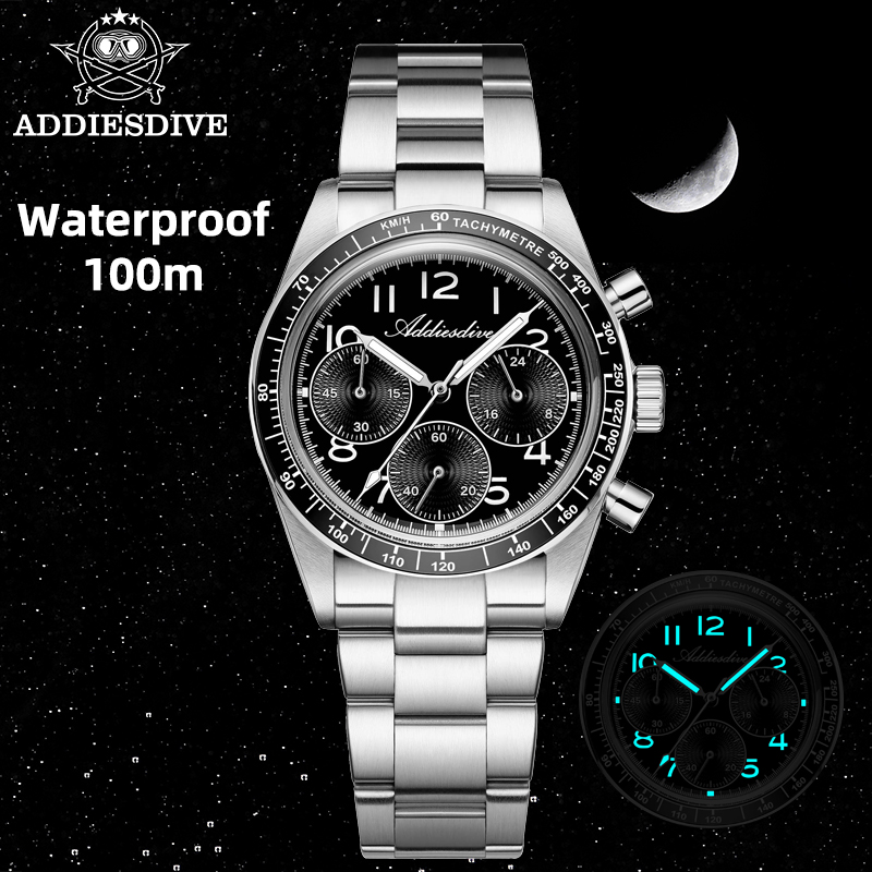 Power Tools Display - Montres pour hommes ADDIESDIVE 2026, quartz,