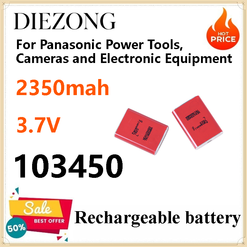 Power Tools Panasonic - 4 batteries 3,7 V NCA103450 2350