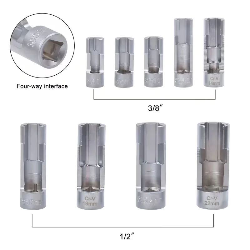 Jeu de 9 clés à douille pour c - Rotary Tool Kit avis et prix