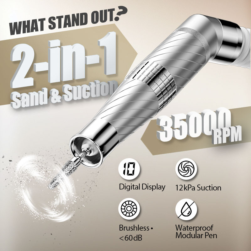 Extracteur de poussière d'ongl - Vacuum Cleaner Power Tools avis et prix