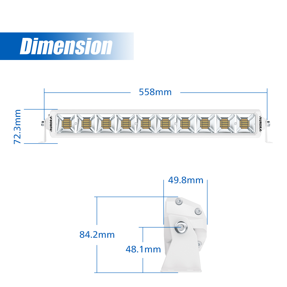 Barre lumineuse Led bicolore,  - Power Tools Yellow Color avis et prix