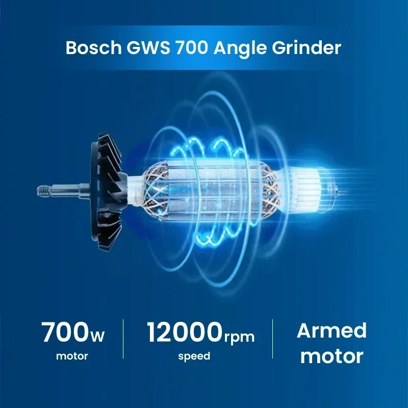 BOSCH GWS 700 meuleuse d'angle - Power Tools Grinder avis et prix