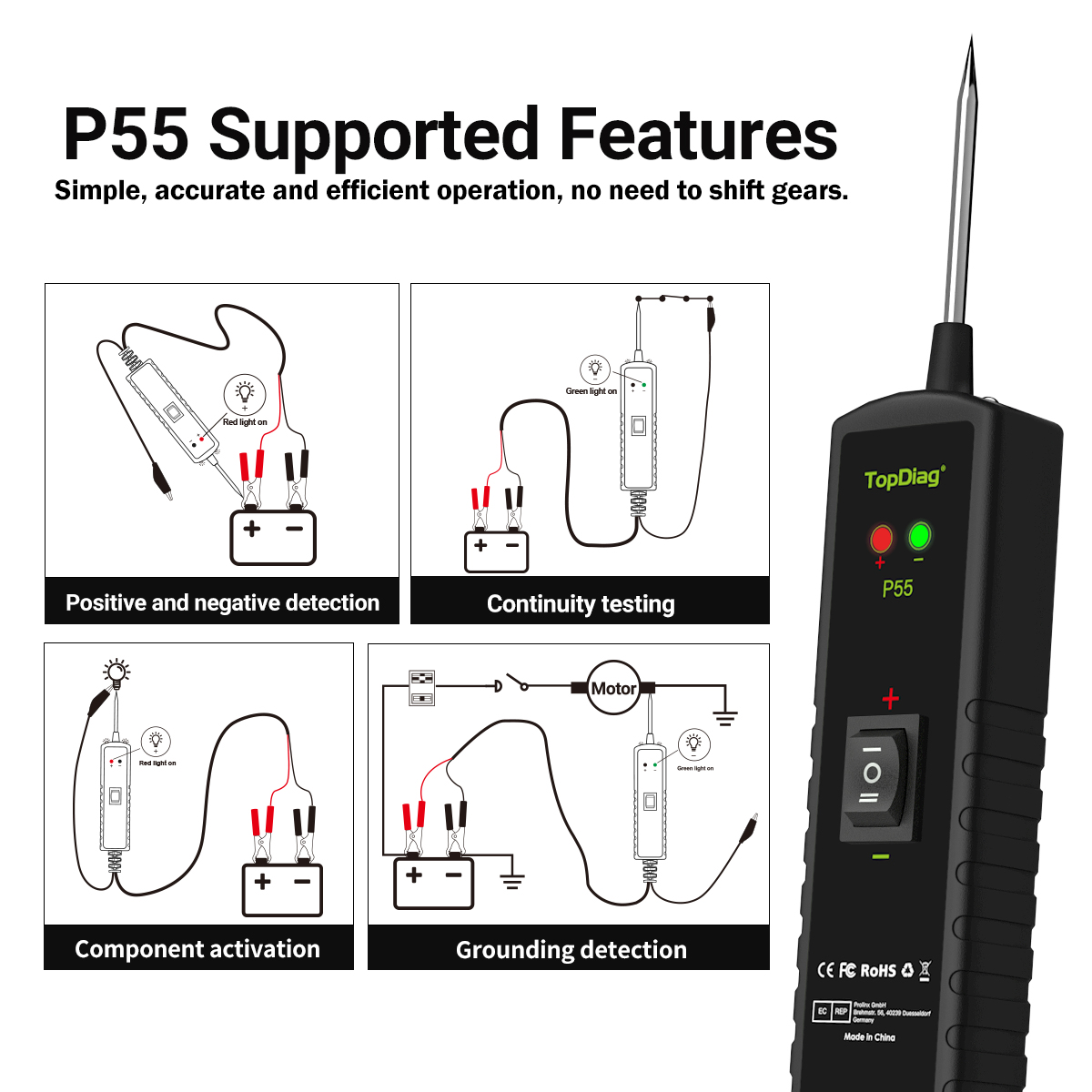 NOUVEAU Testeur de circuit éle - Power Tools Display avis et prix