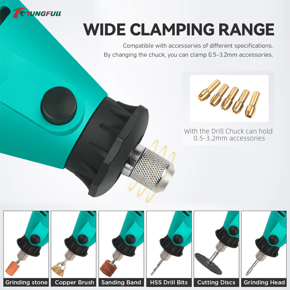 Kit d'outils rotatifs TUNGFULL - Rotary Tool Kit avis et prix