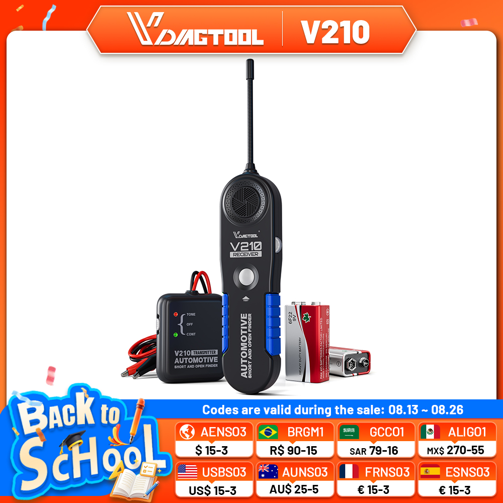 VDIAGTOOL V210 Testeur de circ - Power Tools In Automotive avis et prix
