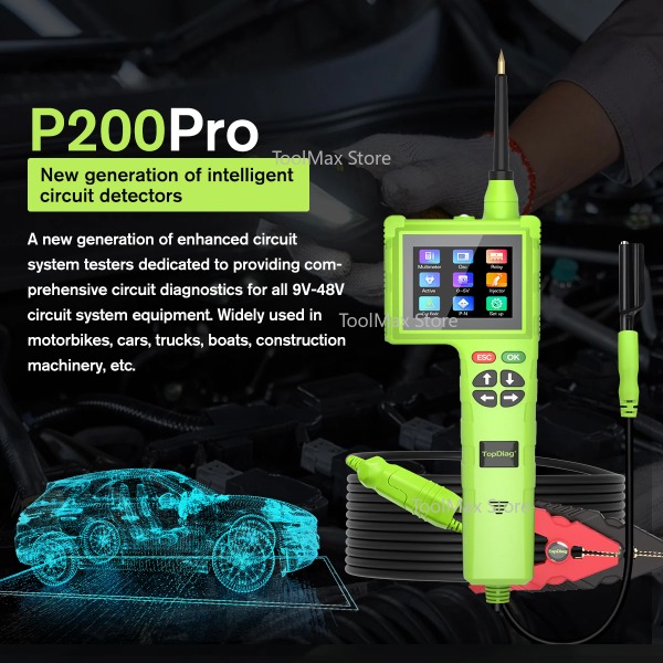 JDiag P200 12V 24V Power Probe - Power Tools In Automotive avis et prix