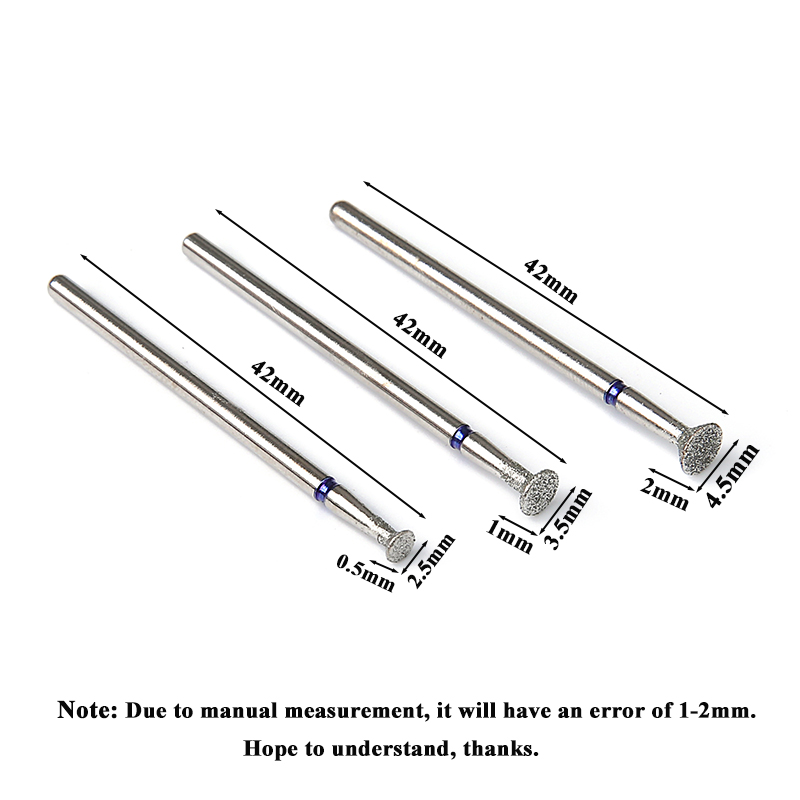 3 pièces/ensemble diamant fore - Rotary Tool Kit avis et prix
